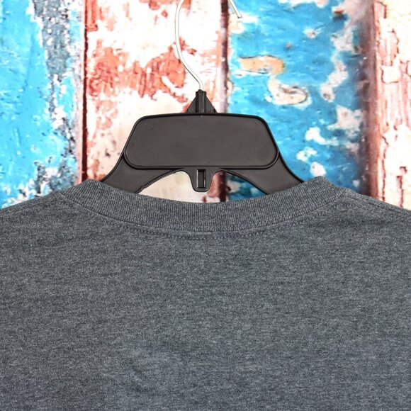 Men's Melmarc T-Shirt #1 Dad Short Sleeve 2XLARGE Charcoal Heather NEW - Picture 7 of 8